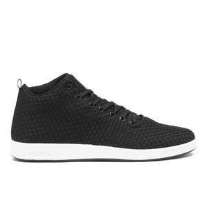 Crosshatch Men's Blythe High Top Trainers - Black