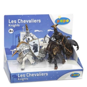 Papo Medieval Era: Display Box Weapons Knight Bull and Unicorn