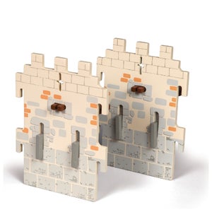 Papo Medieval Era: Weapon Master Castle - 2 Small Walls (Set 6)