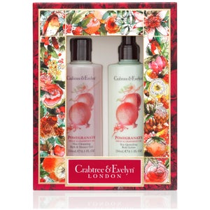 Crabtree & Evelyn Pomegranate Body Care Duo (Worth £31.00)