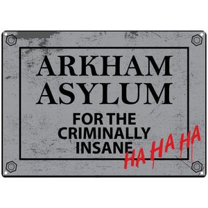 DC Comics Batman 'Batcave' Small Tin Sign 21cm x 15cm