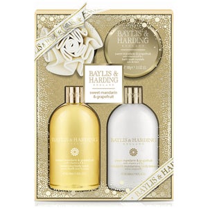 Baylis & Harding Sweet Mandarin & Grapefruit 4 Piece Bath Gift Set
