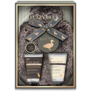 Baylis & Harding Fuzzy Duck Black Pepper & Sage 3 Piece Hot Water Bottle Cover Gift Set