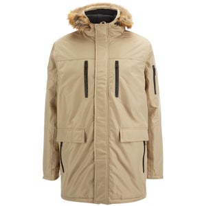 Good For Nothing Men's Alaska Hooded Parka - Stone