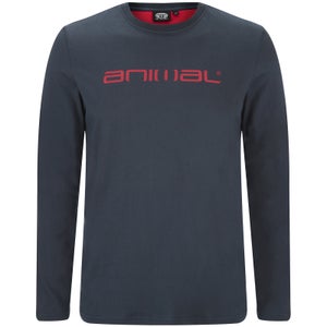 Animal Men's Utako Long Sleeve Top - Total Eclipse Navy