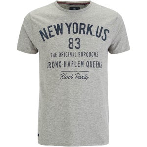 Threadbare Men's Pine T-Shirt - Grey Marl
