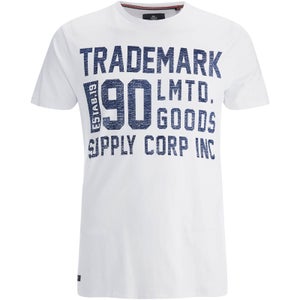 Threadbare Men's Palm T-Shirt - White