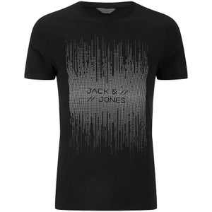 Jack & Jones Men's Core Valentino 3D Print T-Shirt - Black