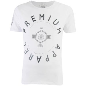 Smith & Jones Men's Kinetic Crew Neck T-Shirt - White