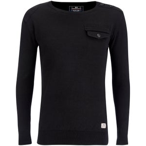 Crosshatch Men's Barrowell Jumper - Black