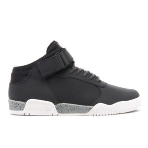Supra Men's Ellington Strap Mid Top Trainers - Black