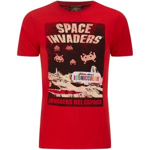 Atari Men's Space Invaders Del EAtari Space T-Shirt - Red