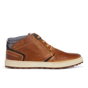 Wrangler Men's Bruce Leather Desert Boots - Cognac