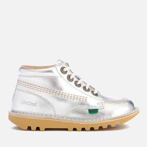 Kickers Kids' Kick Hi Boots - Silver