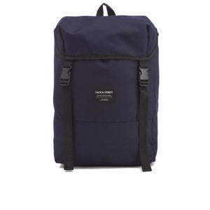 Jack & Jones Men's Textured Rucksack - Total Eclipse