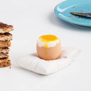 Pillow Egg Cup - White