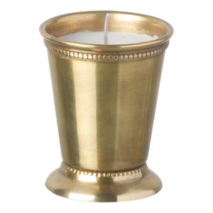 Parlane Steel Votive - Gold (9 x 7cm)