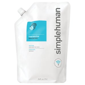 simplehuman Liquid Hand Soap Refill Pouch - Fragrance Free 1L