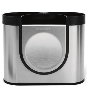 simplehuman Brushed Steel Utensil Holder