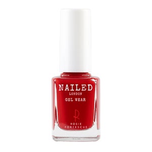 Nailed London with Rosie Fortescue Nail Polish 10ml - Rosie's Red