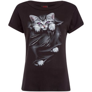 Spiral Women's Bright Eyes Top - Black