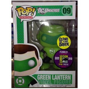 DC Comics Funko Green Lantern GITD SDCC 2010 Pop! Vinyl