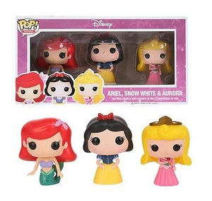 Disney Funko Ariel, Snow White & Aurora Pop! Vinyl