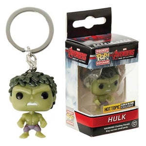 Funko Hulk Keychain (Glow In The Dark) Pop! Keychain