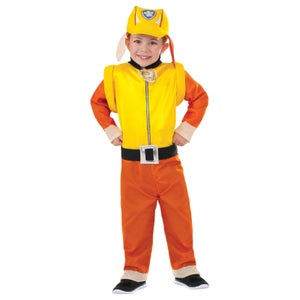 Paw Patrol Boys' Rubble Fancy Dress Costume
