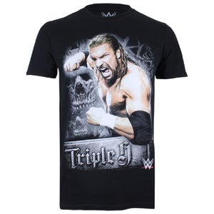 WWE Herren Triple H T-Shirt - Schwarz