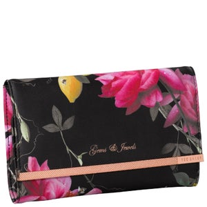 Ted Baker Black Jewellery Roll - Citrus Bloom Range
