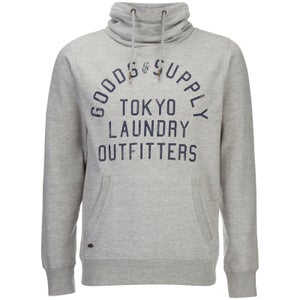 Tokyo Laundry Men's Franklin Valley Hoody - Light Grey Marl