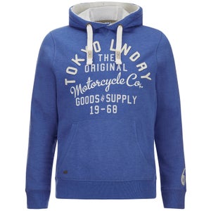 Tokyo Laundry Men's Harlem Peaks Hoody - Cornflower Blue Marl