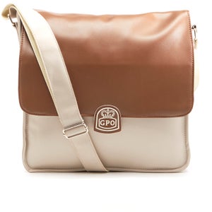 GPO Record Bag - Cream/Tan