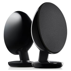 KEF EGG Bluetooth Stereo Speakers - Black