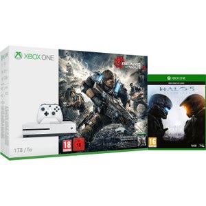 Xbox One S 1TB With Gears of War 4 and Halo 5