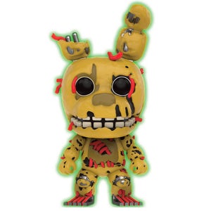 Five Nights at Freddys Springtrap GITD EXC Pop! Vinyl Figure