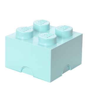Brique de rangement LEGO 4 - Aqua