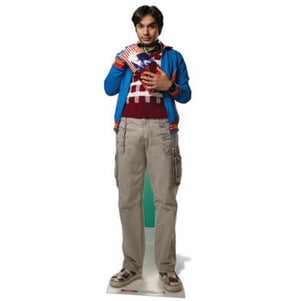 The Big Bang Theory Dr. Raj Koothrappali Life Size Cut Out