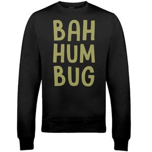 Bah Hum Bug Christmas Sweatshirt - Black