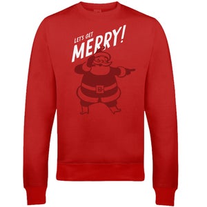 Get Merry Christmas Sweatshirt - Red