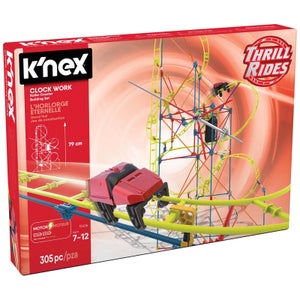 K'NEX Clockwork Roller Coaster Building Set (15406)