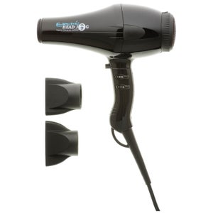 Electric Head Jog Nano Ceramic 6000 Hair Dryer - Black