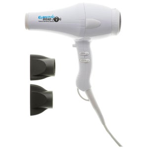 Electric Head Jog Nano Ceramic 6000 Hair Dryer - White