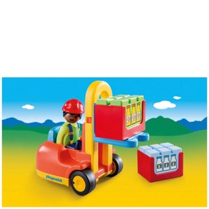 Playmobil 1.2.3 Forklift (6959)