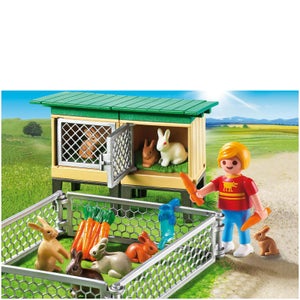 Playmobil Rabbit Pen with Hutch (6140)