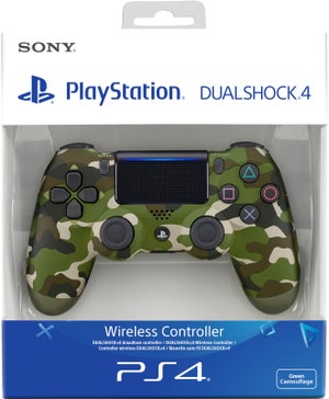 Sony PlayStation 4 DualShock 4 V2 Green Camouflage