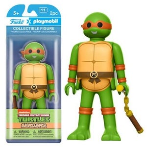 Funko x Playmobil: Teenage Mutant Ninja Turtles - Michelangelo Action Figure