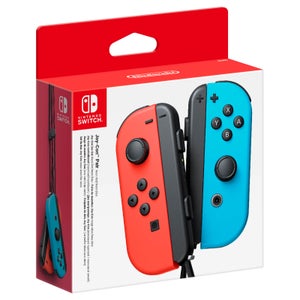 Nintendo Switch Neon Red Joy-Con (L) and Neon Blue Joy-Con (R) Controller Set
