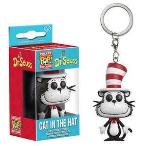 Dr. Seuss Cat In The Hat Pocket Funko Pop! Keychain